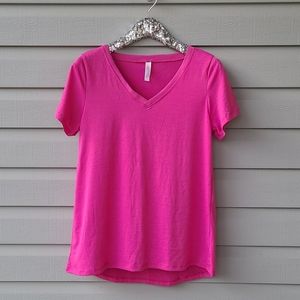 Lularoe Pink Christy Tee